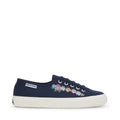 3750 Flower Print Leggera - Blue Navy Multiflowers