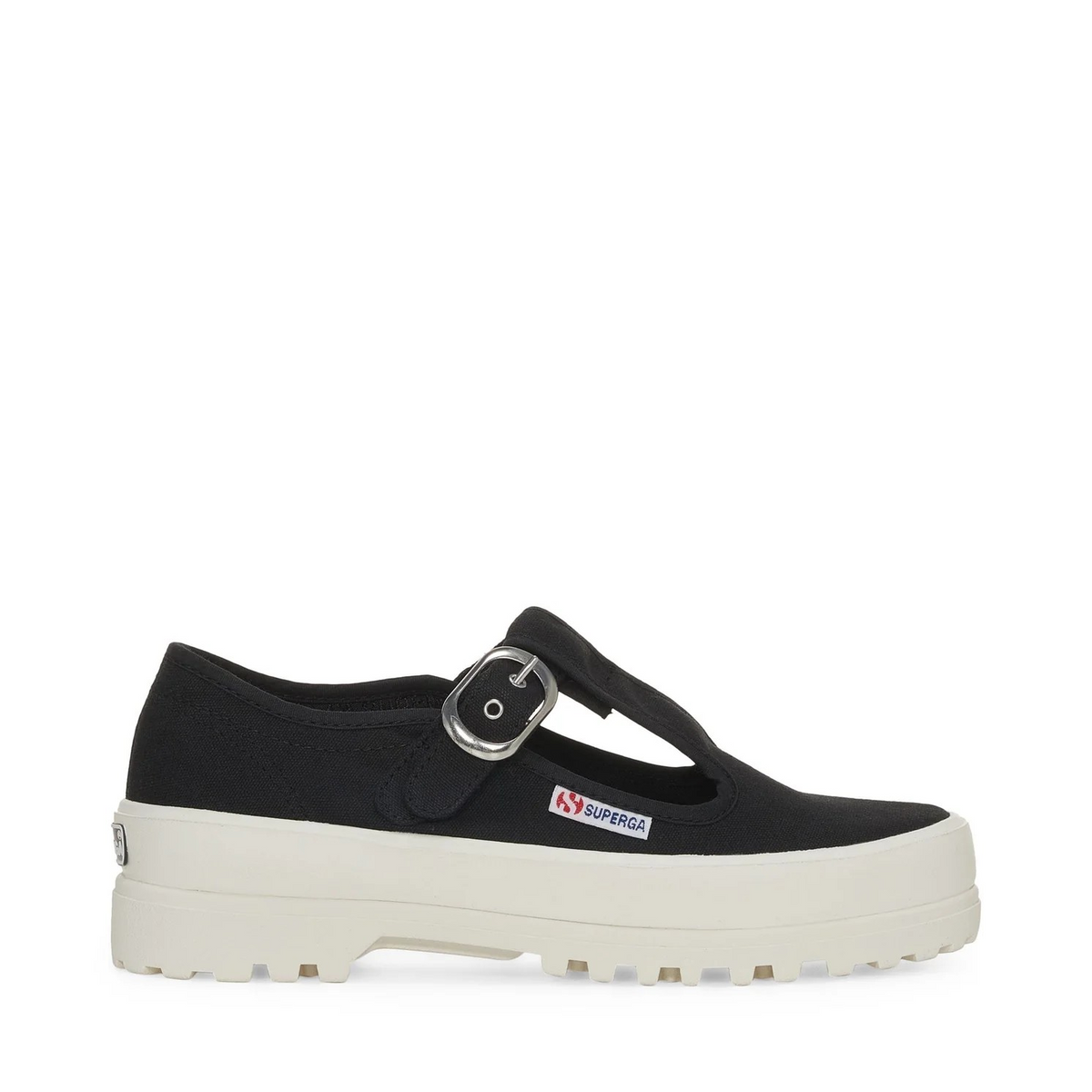 2541 Mary Jane Alpina Sneakers - Black Avorio