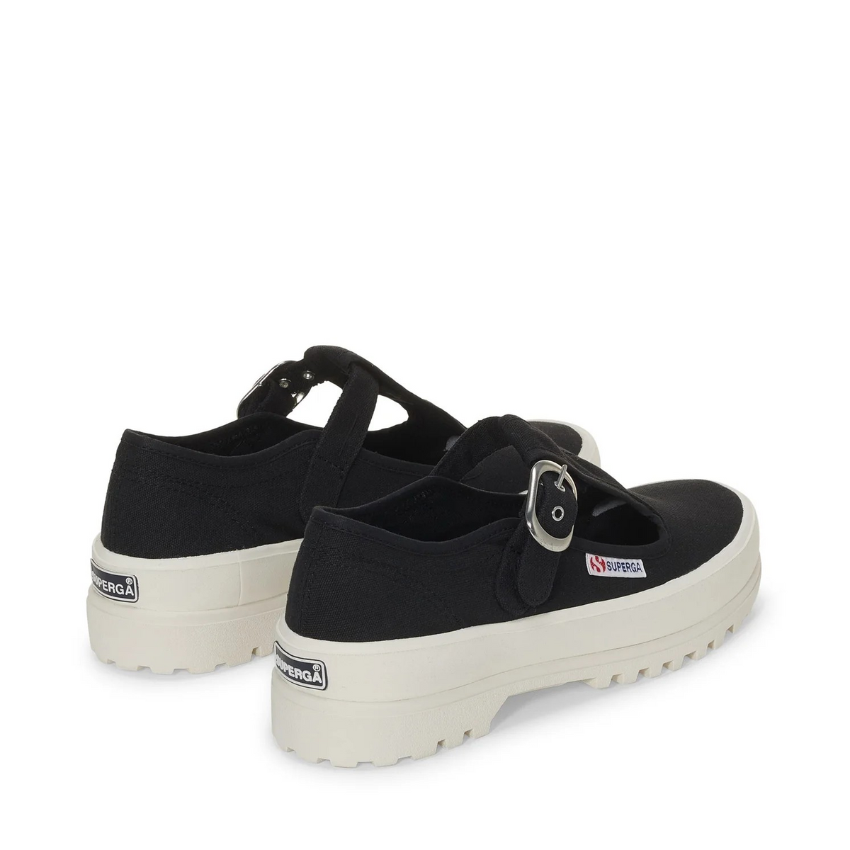 2541 Mary Jane Alpina Sneakers - Black Avorio