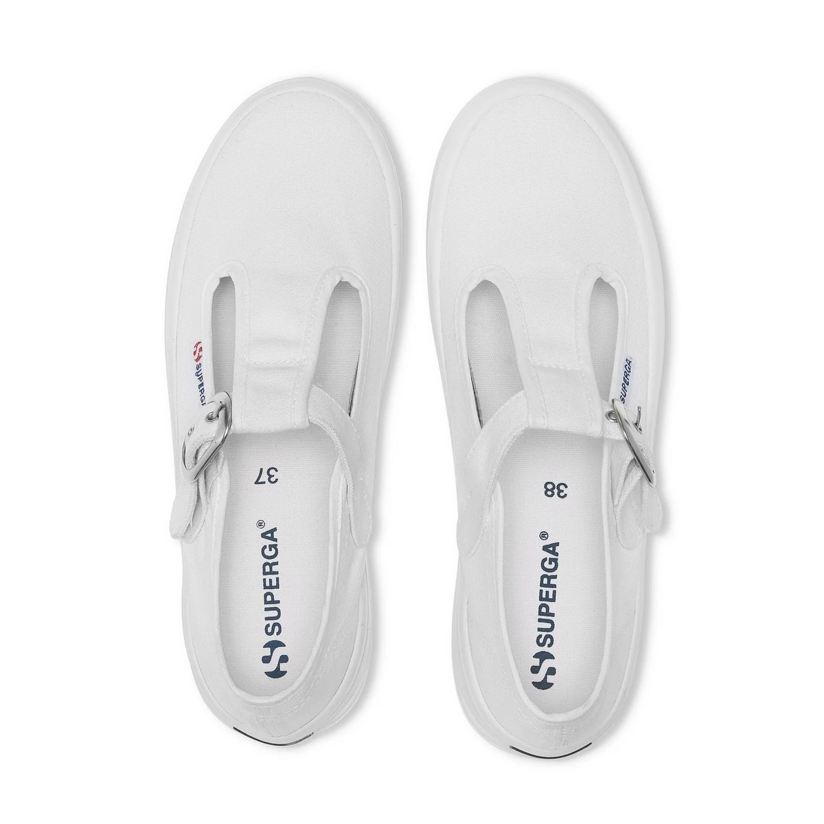 2541 Mary Jane Alpina Sneakers - White