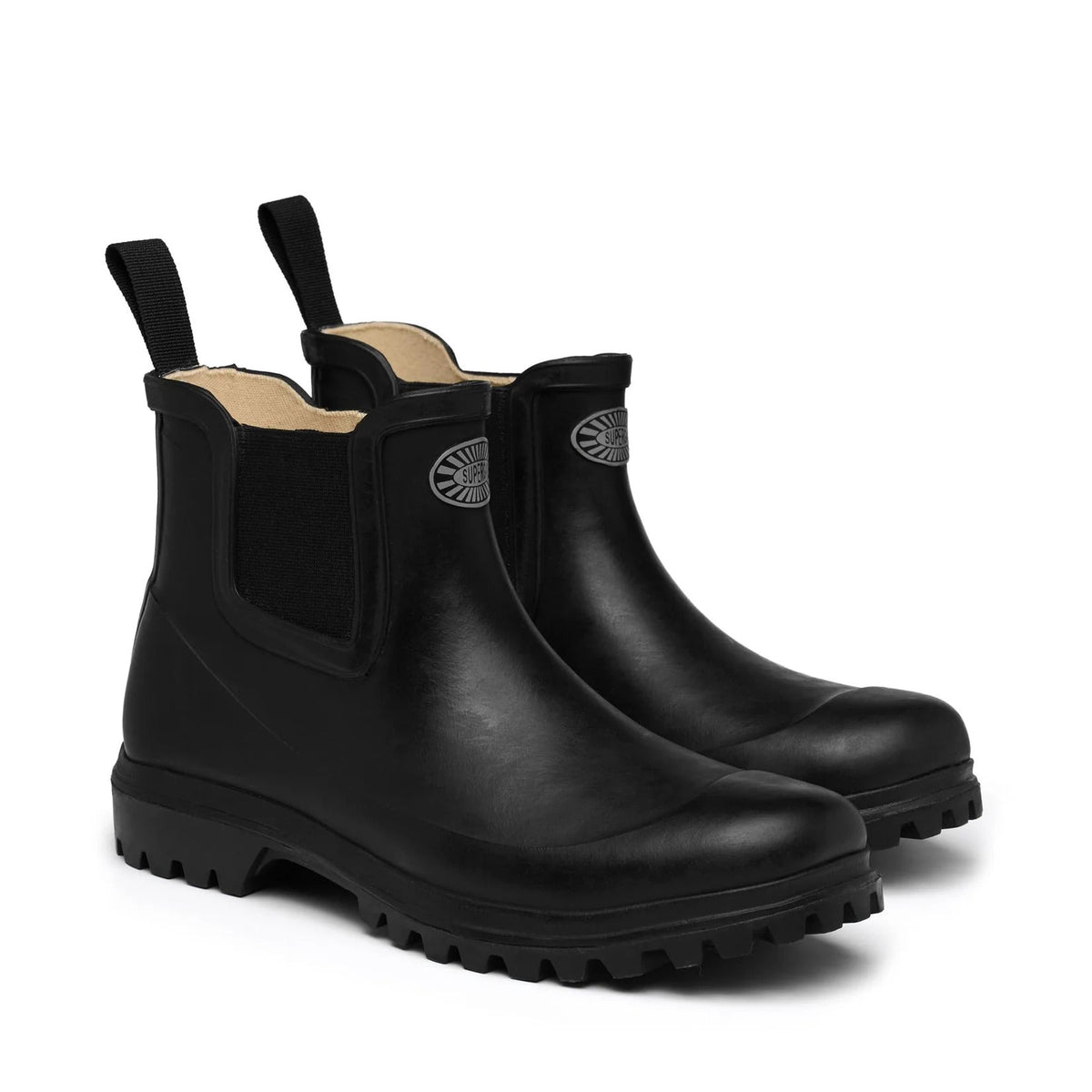 798 Women Rubber Boots Mid - Black