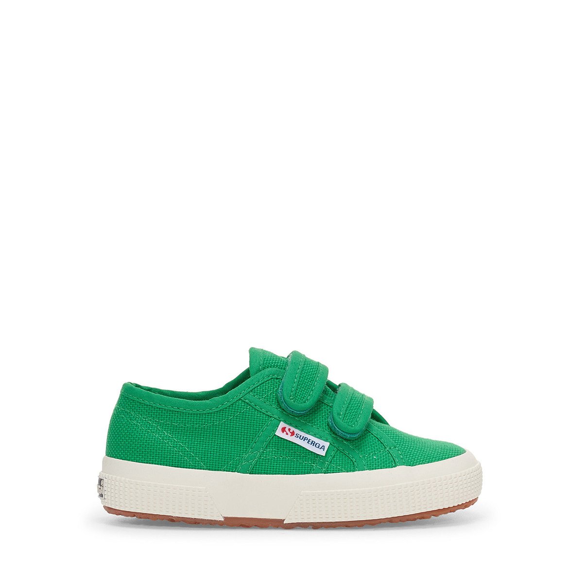 2750 Kids Cotjstrap Classic Sneakers - Island Green-Avorio