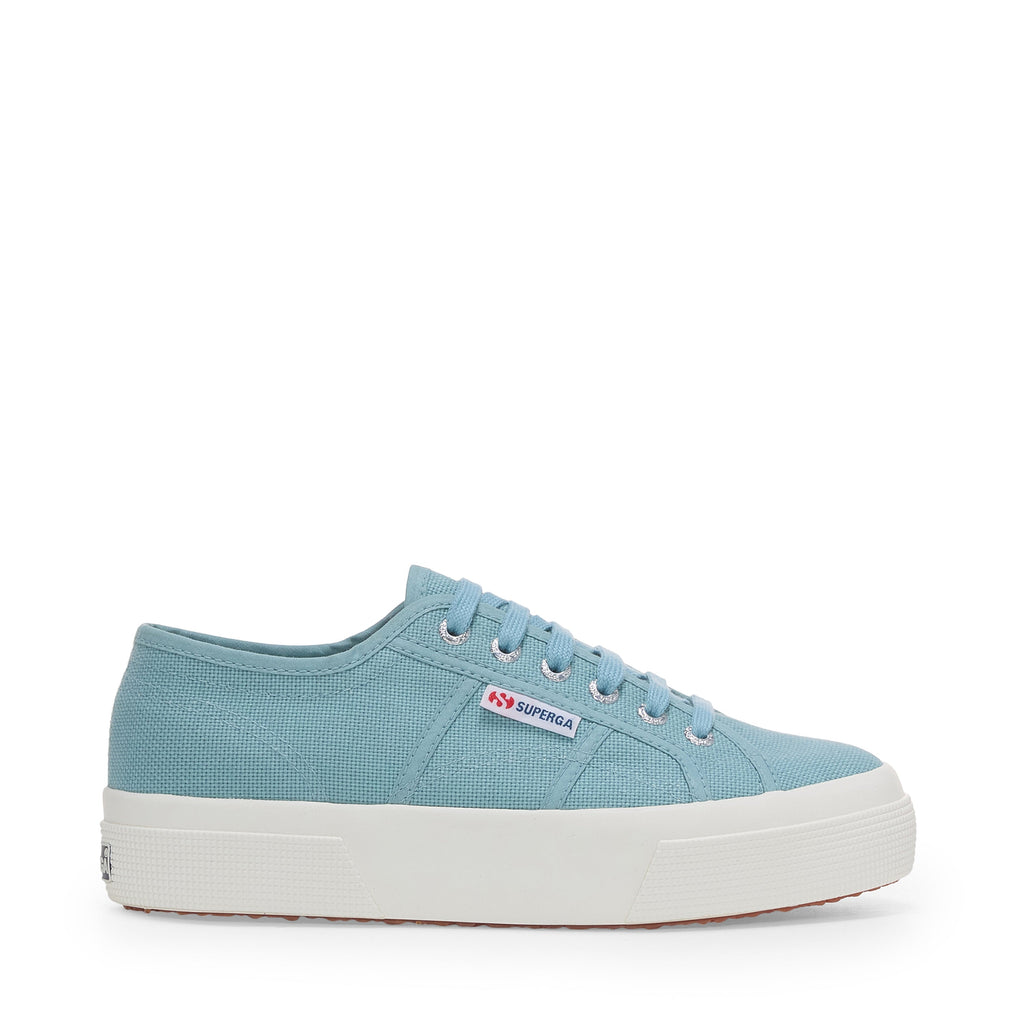 2740 Platform Sneakers - Blue Stone Avorio