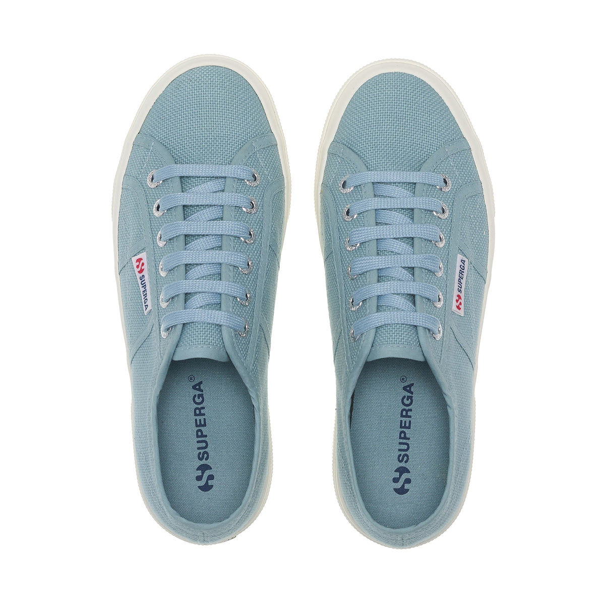 2740 Platform Sneakers - Blue Stone Avorio