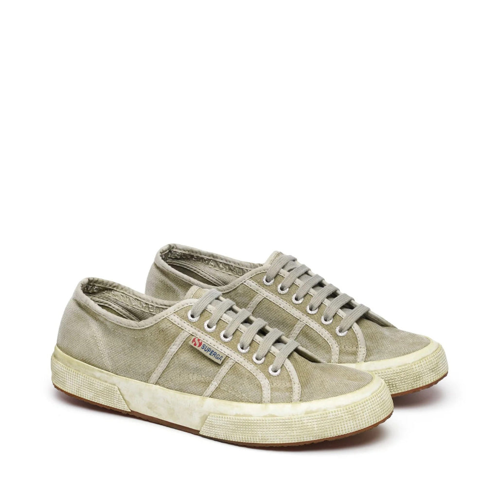 2750 Cotton Dyed Sneakers - Green Dusty
