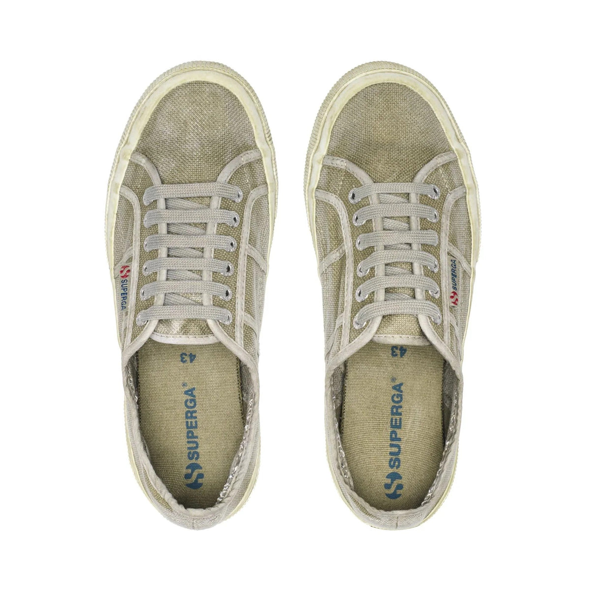 2750 Cotton Dyed Sneakers - Green Dusty