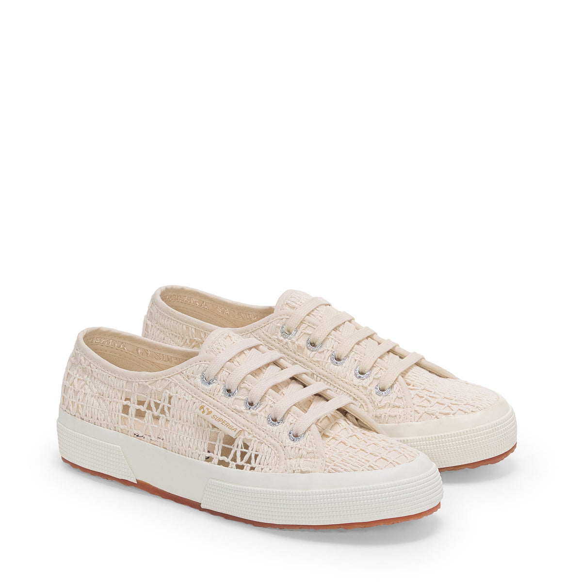 2750 Crochet - Beige Raw Braid-Avorio