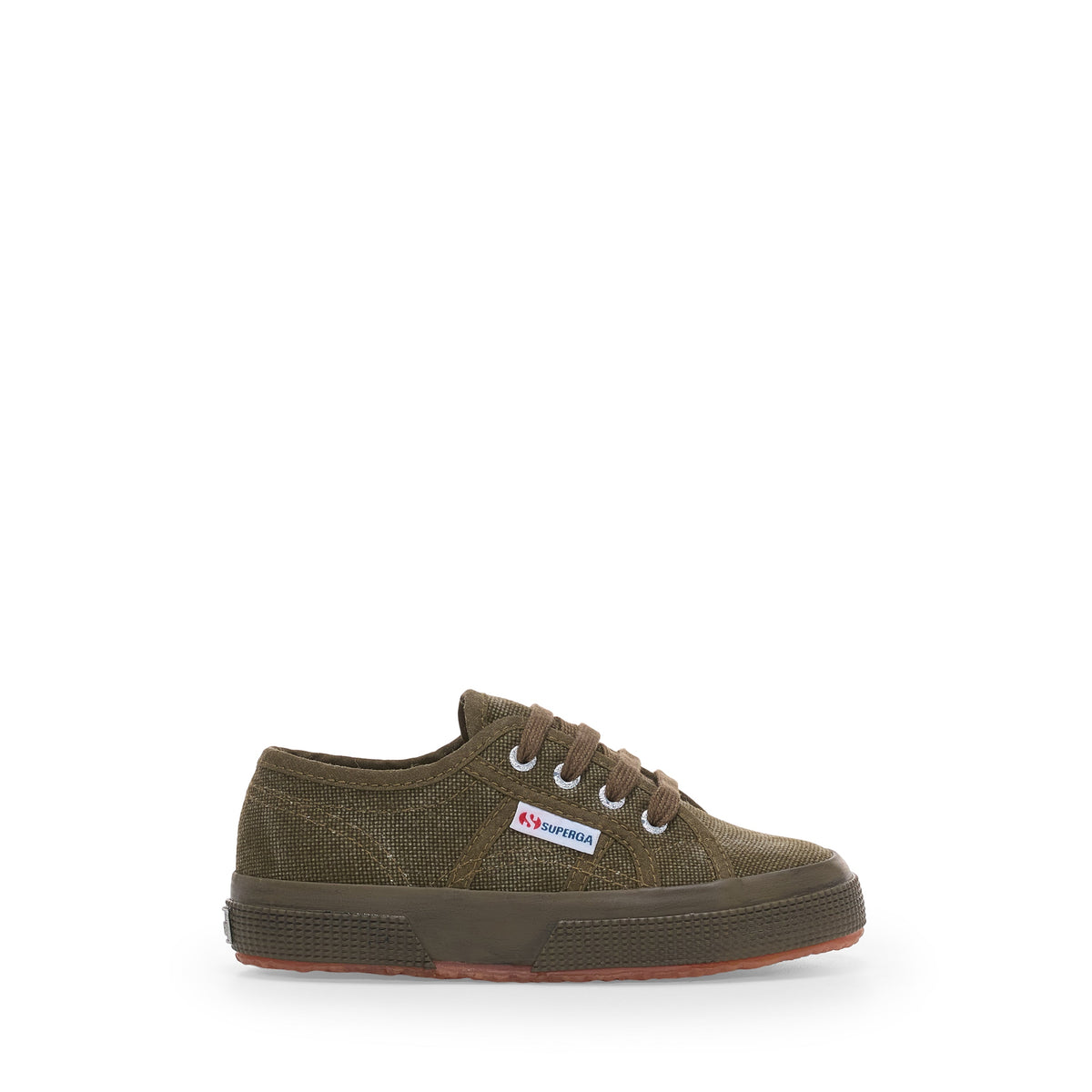 2750 Kids Cotton Stone Wash - Full Green DK Olive Washed