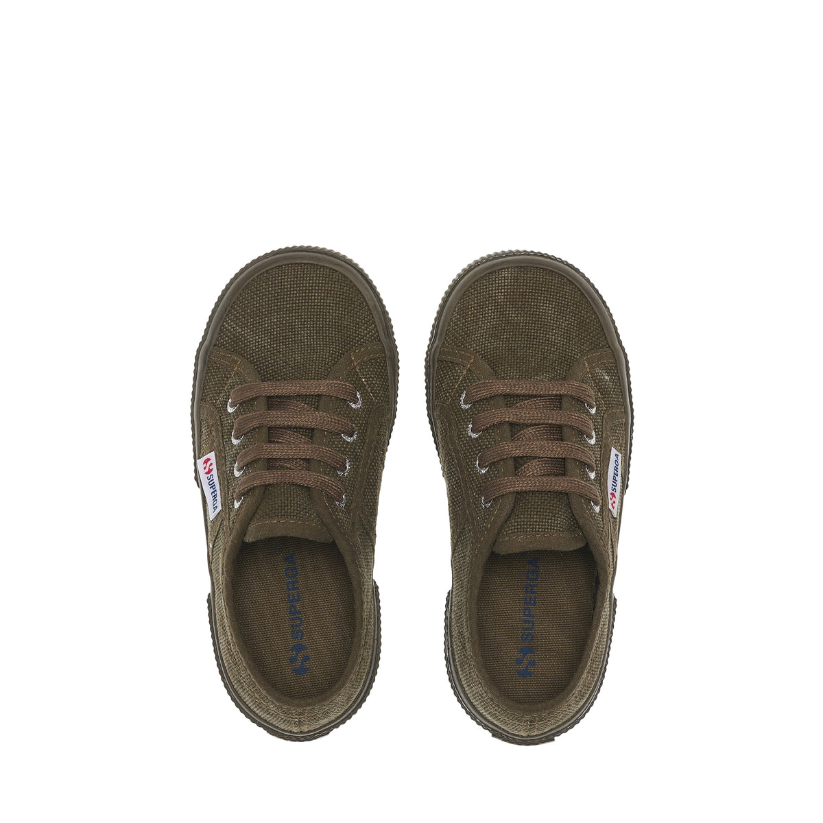 2750 Kids Cotton Stone Wash - Full Green DK Olive Washed