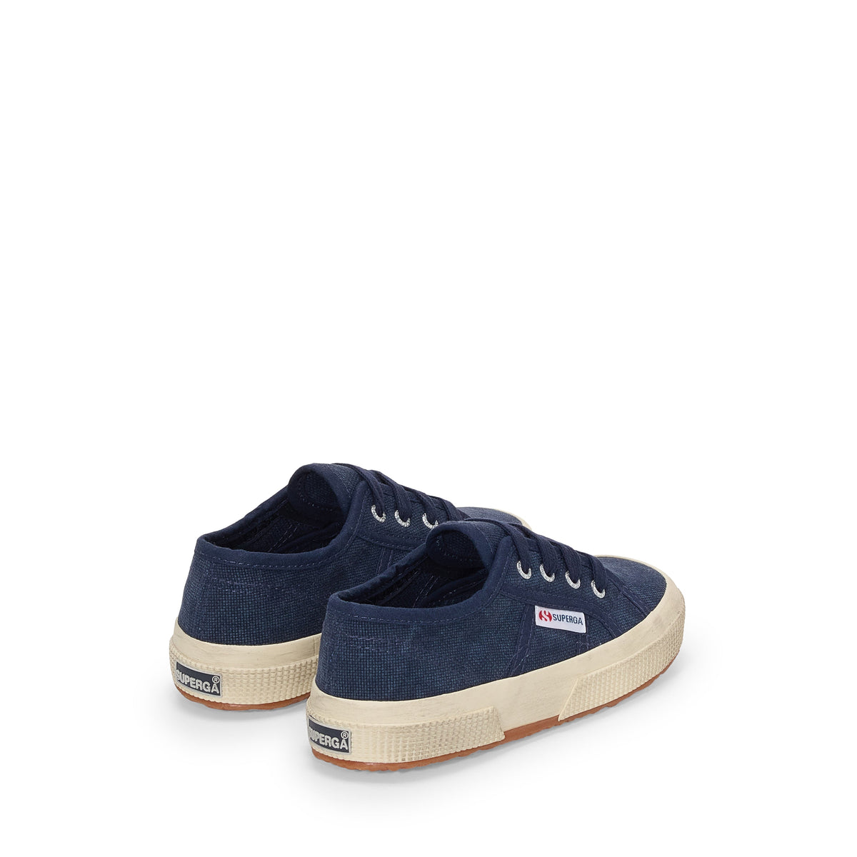 2750 Kids Cotton Stone Wash - Navy Washed-Off White