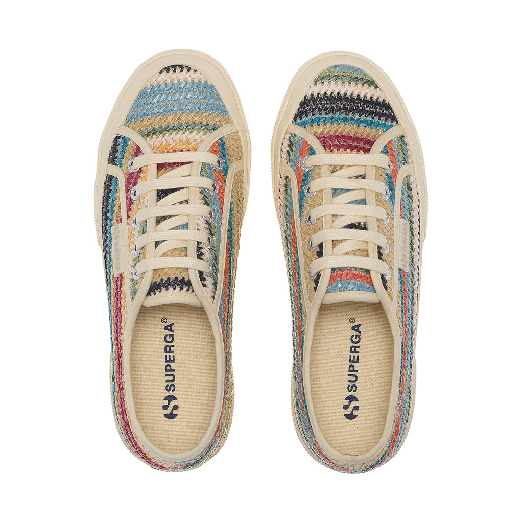 2750 Raffia - Blue Weaving