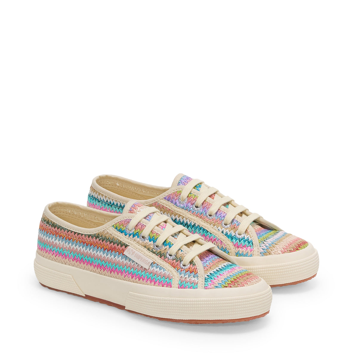 2750 Raffia - Lilla Multicolor Herringbone