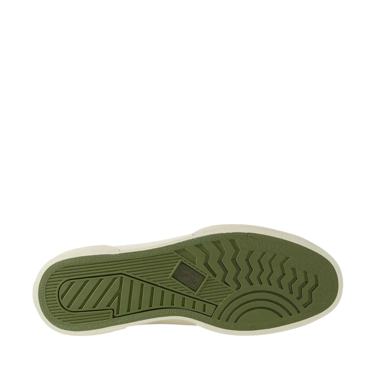 2432 Works Low Cut Cotton Canvas Sneakers - Green Dark Olive Off