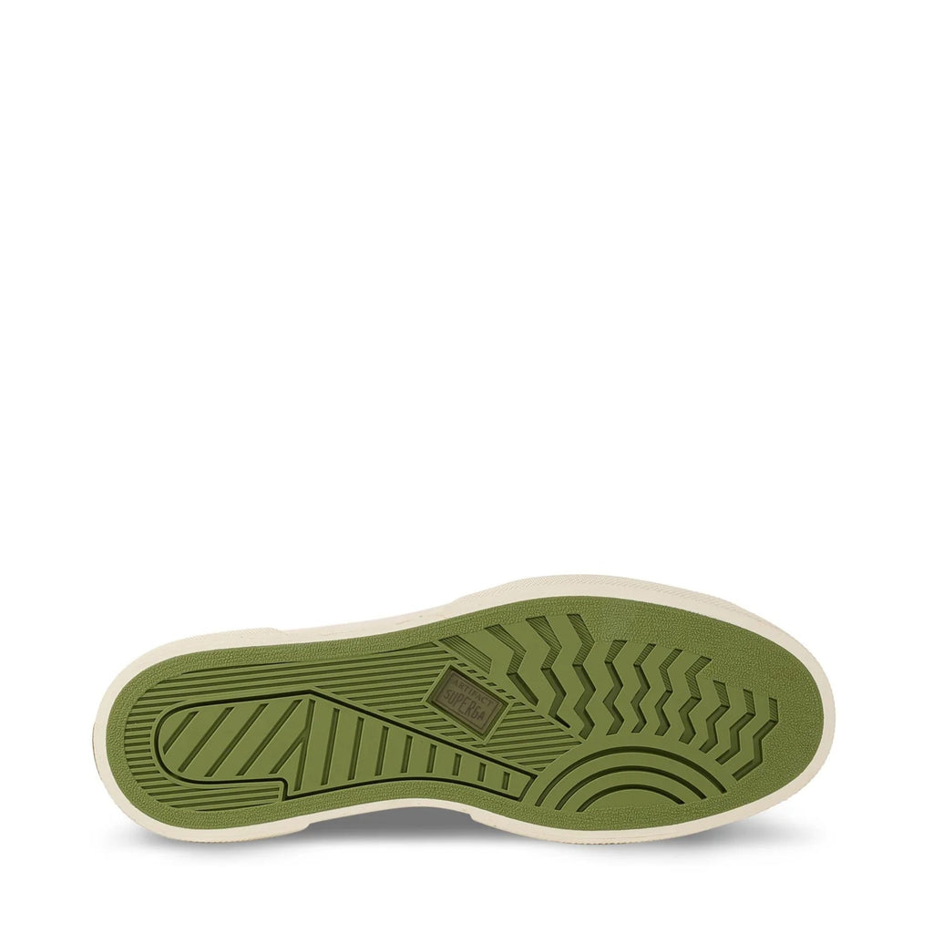2432 Works Low Cut Cotton Canvas Sneakers - Beige/Off White