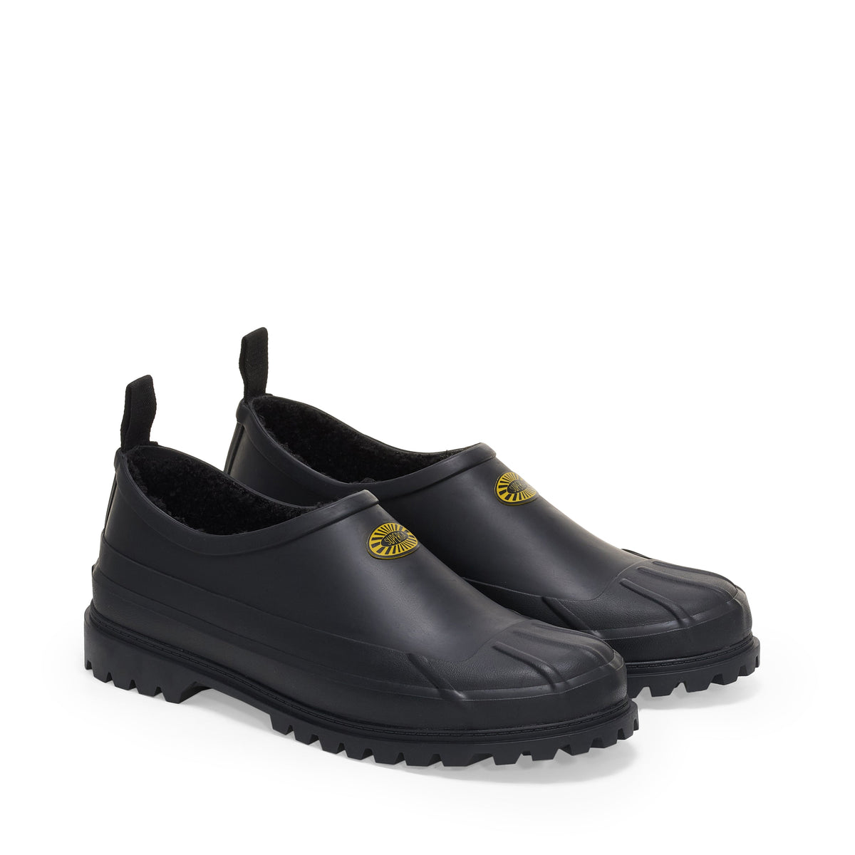 3333 Rubber Alpina Duck Mule - Black