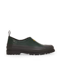 3333 Rubber Alpina Duck Mule - Green-Brown