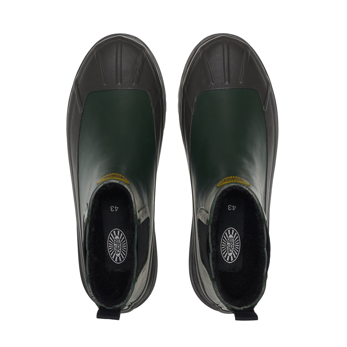3334 Rubber Alpina Duck - Green-Brown