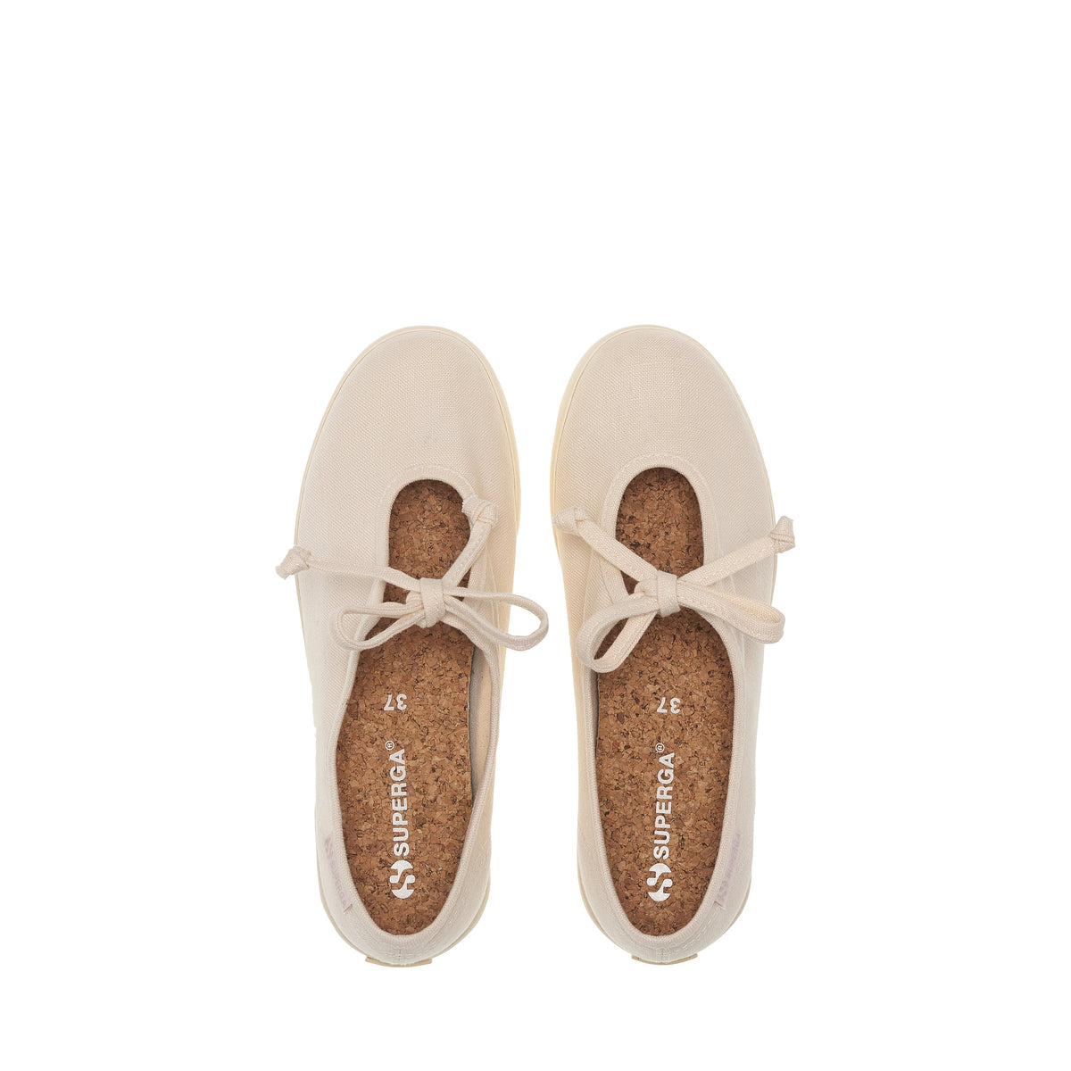 2442 Ballerina Lace Linen - Beige Natural-Beige Dark