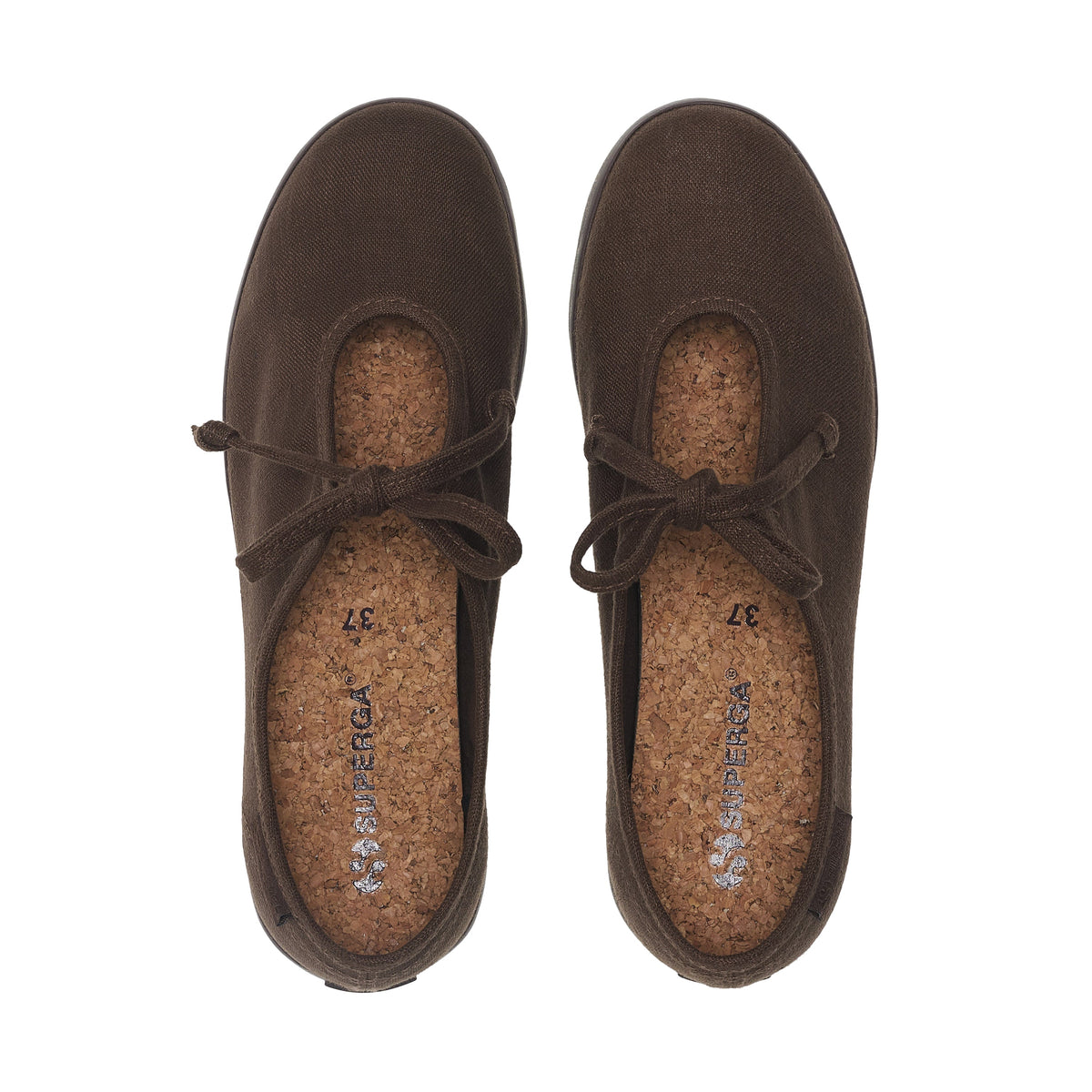 2442 Ballerina Lace Linen - Brown-Dark Brown