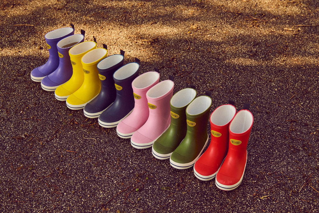 735 Kids Rubber Boots - Red Blaze