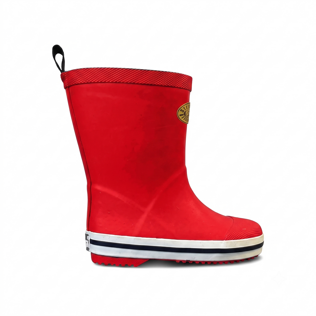 735 Kids Rubber Boots - Red Blaze