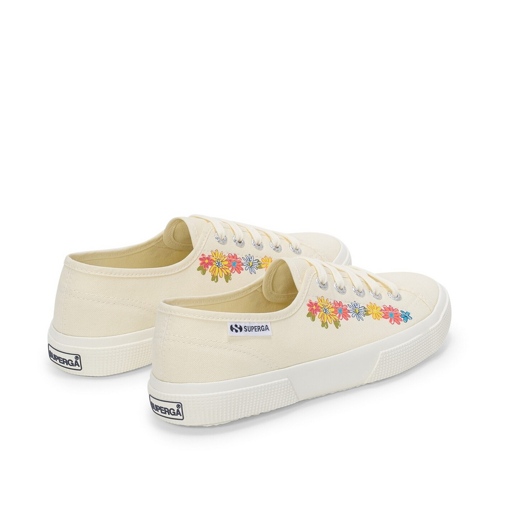 3750 Flower Print Leggera - Beige Natural Multiflowers