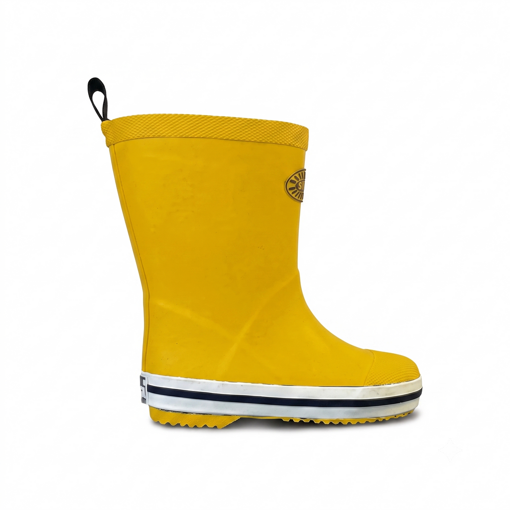 735 Kids Rubber Boots - Yellow Lemon